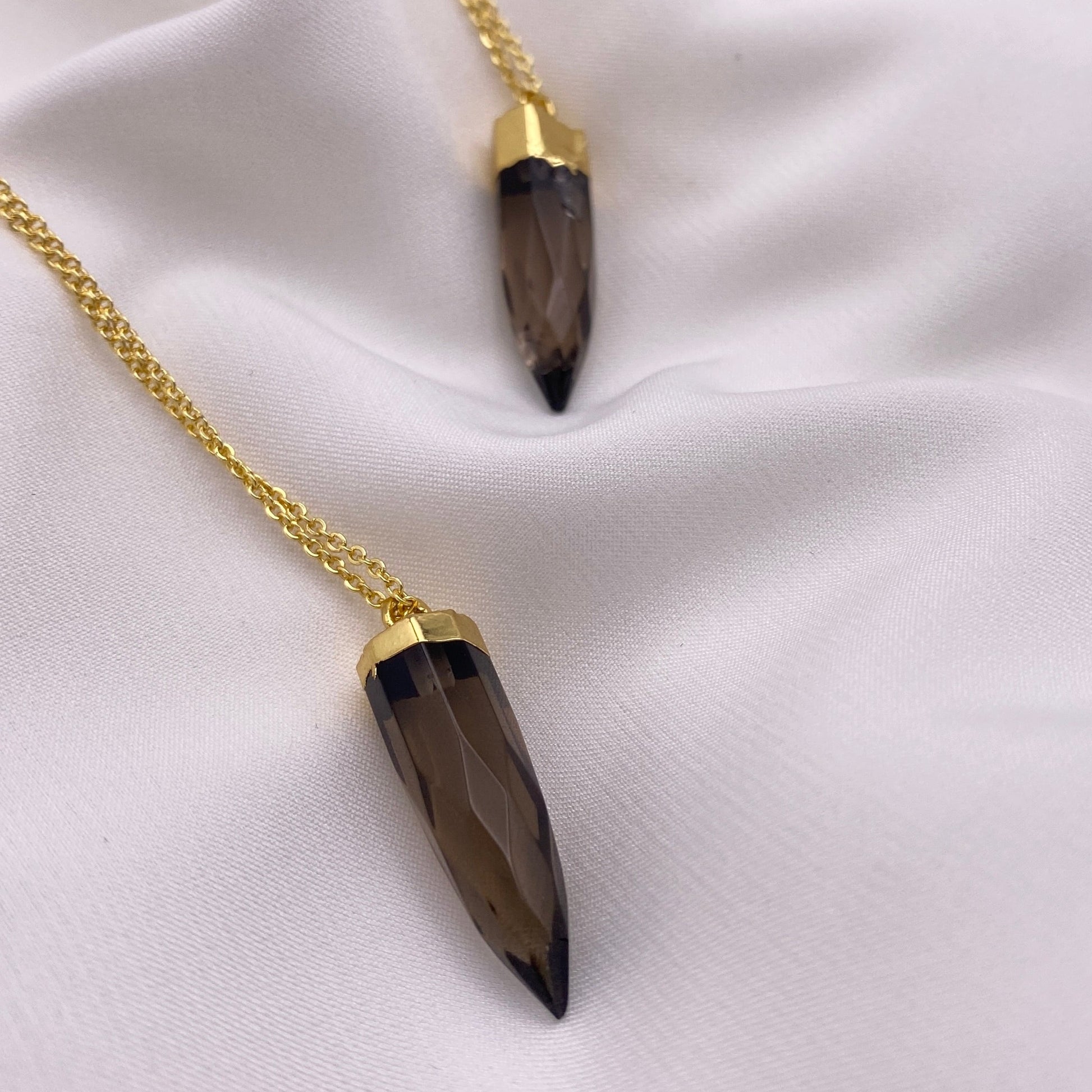 Smoky Quartz Point Necklace Image