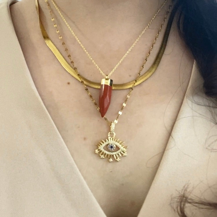 Fancy Eye Necklace