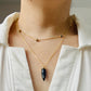 Thin Turkish Eye Necklace