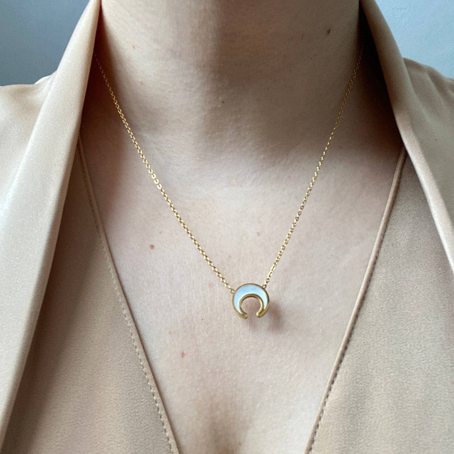 Crescent Moon Necklace